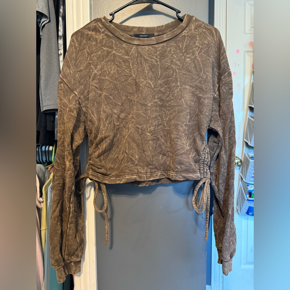 Forever 21 brown long sleeve